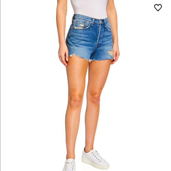 Rag & Bone Maya High Rise denim shorts sz 27 - NWT - Picture 1 of 5